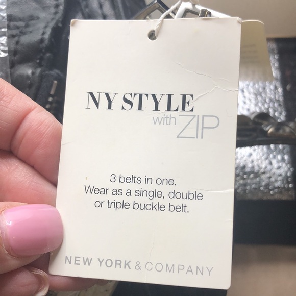 THREE BELTS TO ONE & BACK NY& CO - Picture 12 of 12